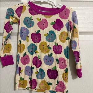 Little Sleepies Bamboo Berry Apple pajama long sleeve